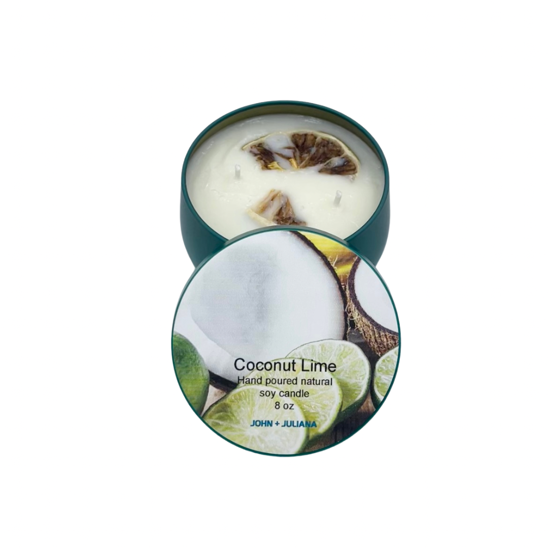 8 Oz Natural Soy Candle