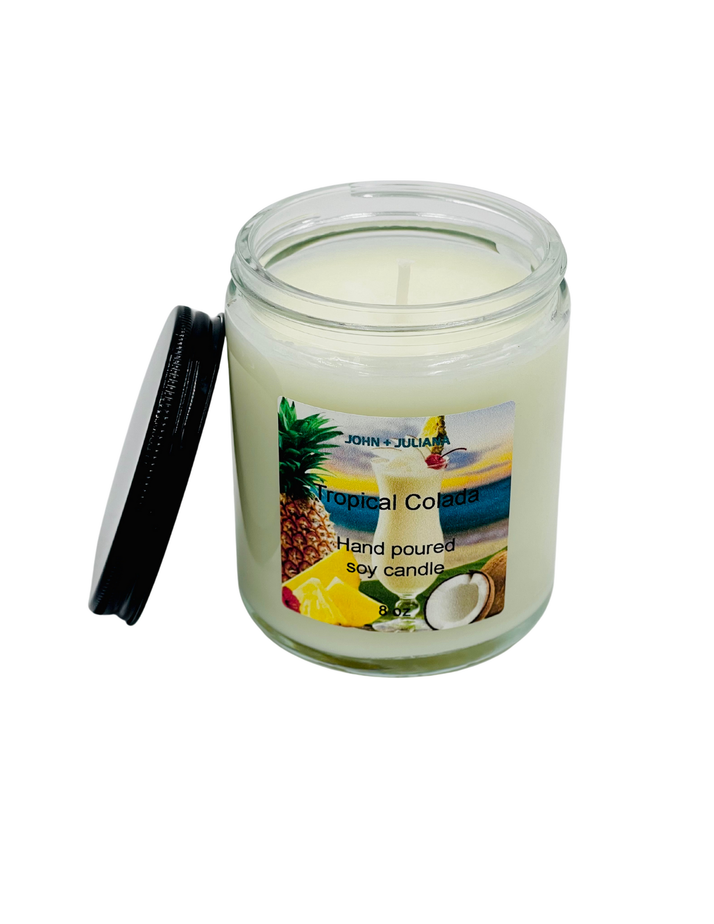 8 Oz Natural Soy Candle