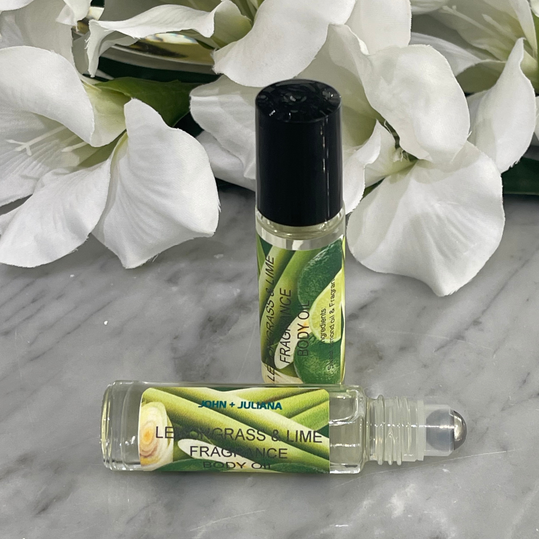 J+J Body Fragrance Roller | Lemongrass & Lime