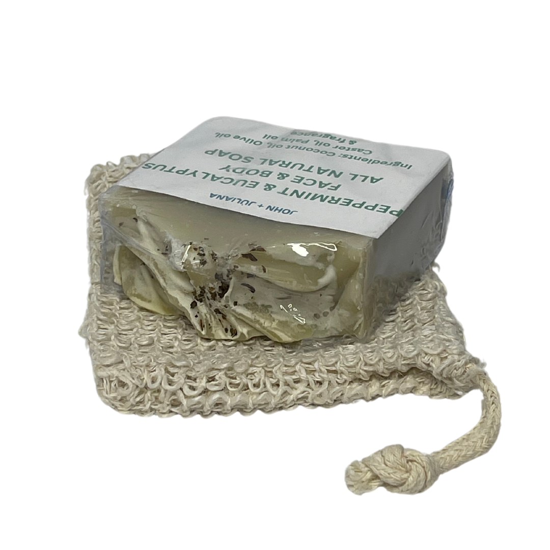 J+J Handmade Soap | Peppermint & Eucalyptus