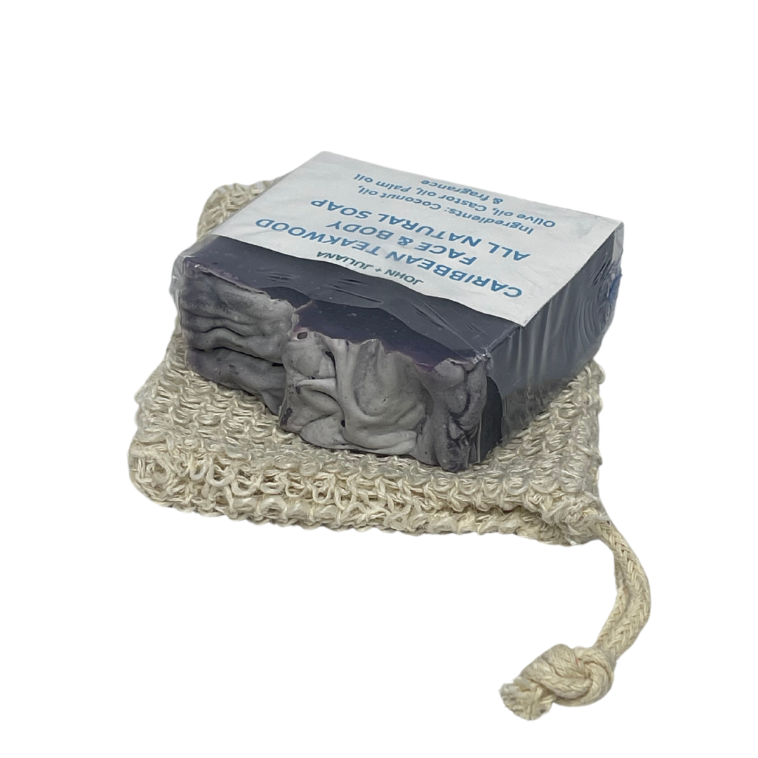 J+J Handmade Soap | Caribbean Teakwood