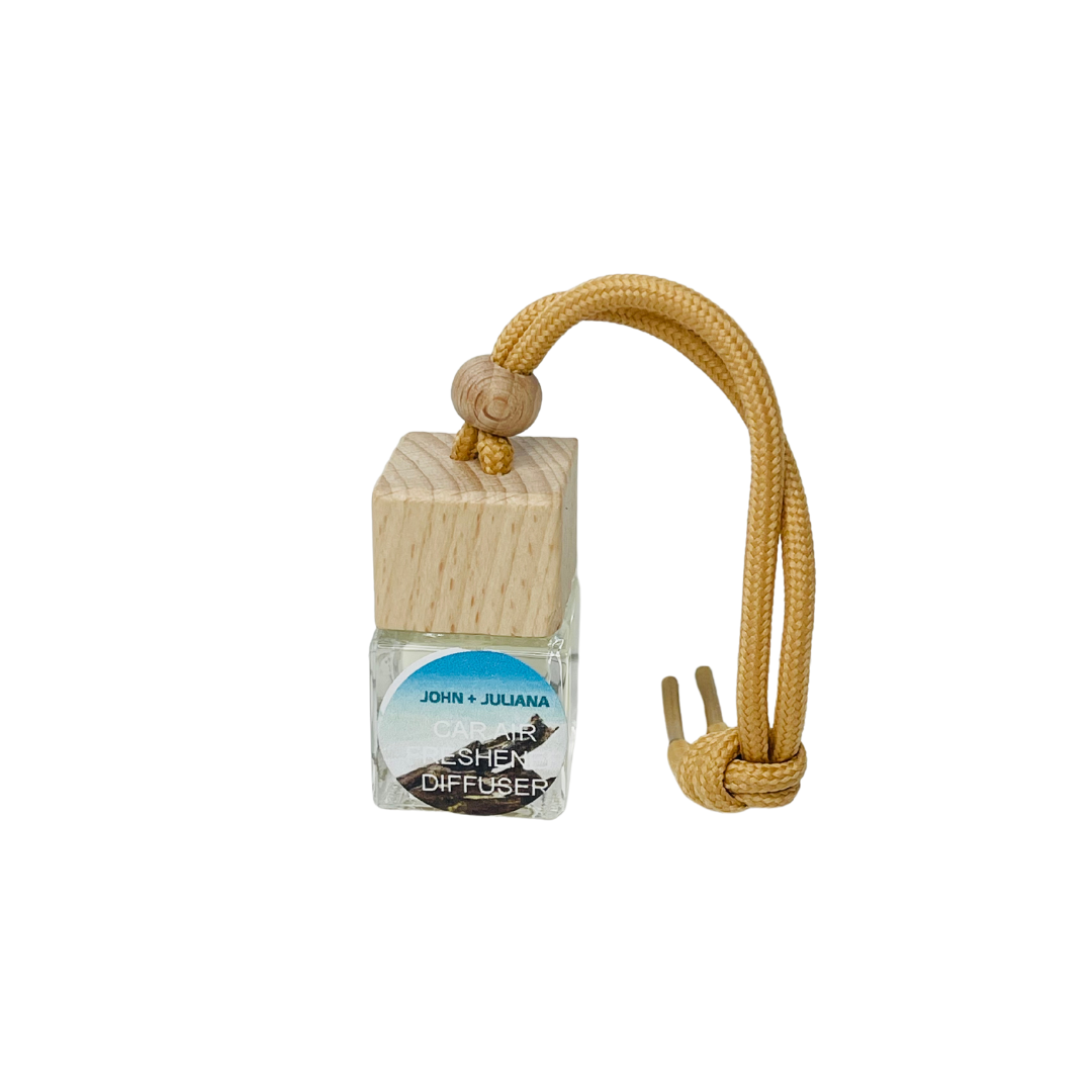 J+J Car Freshener/Diffuser | Caribbean Teakwood