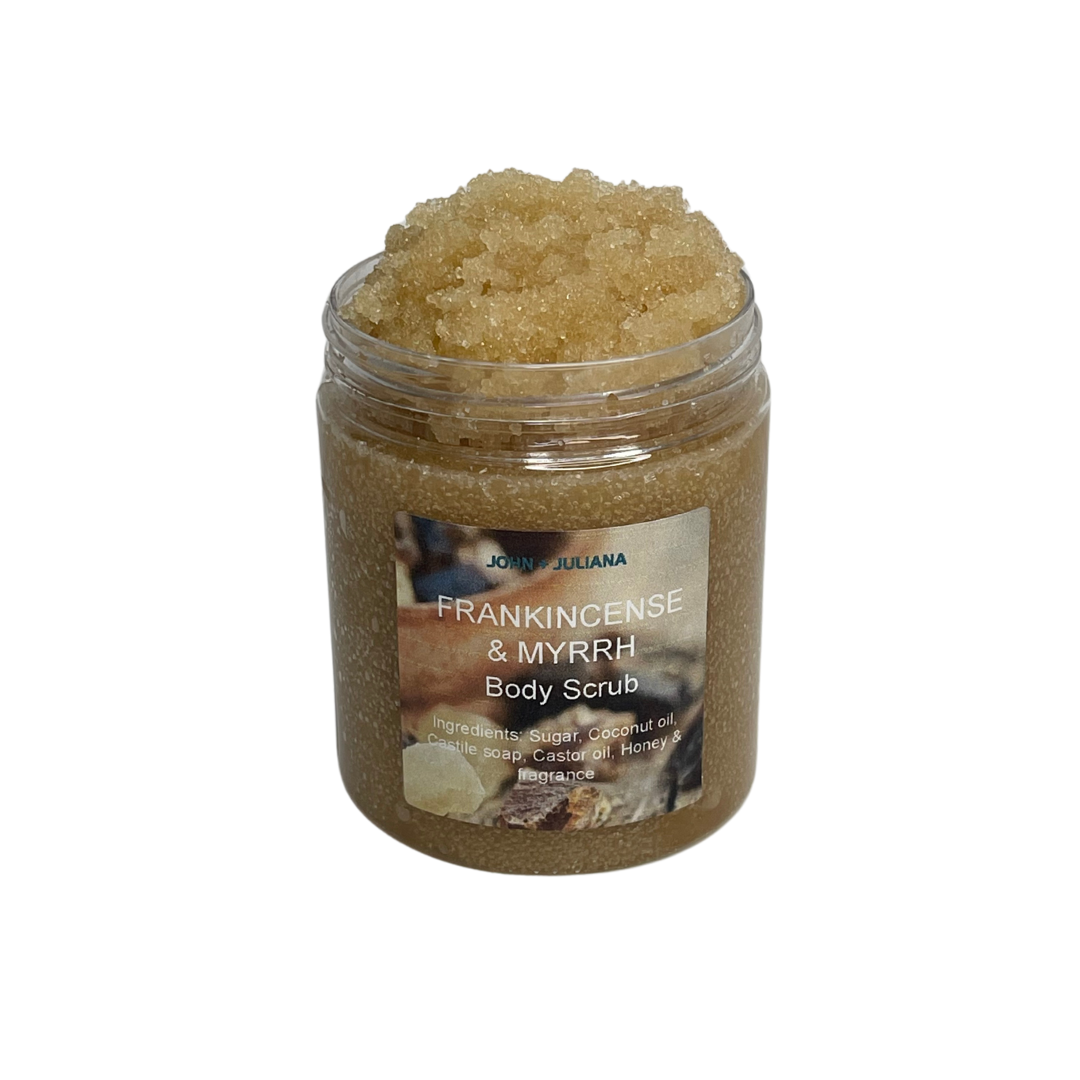 J+J Sugar Scrub | Frankincense & Myrrh