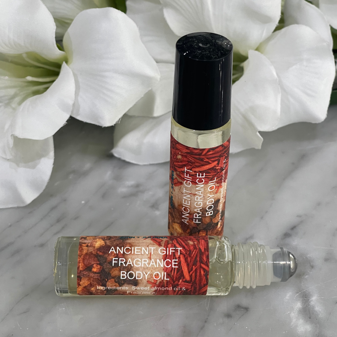 J+J Body Fragrance Roller | Sandalwood Frankincense & Myrrh