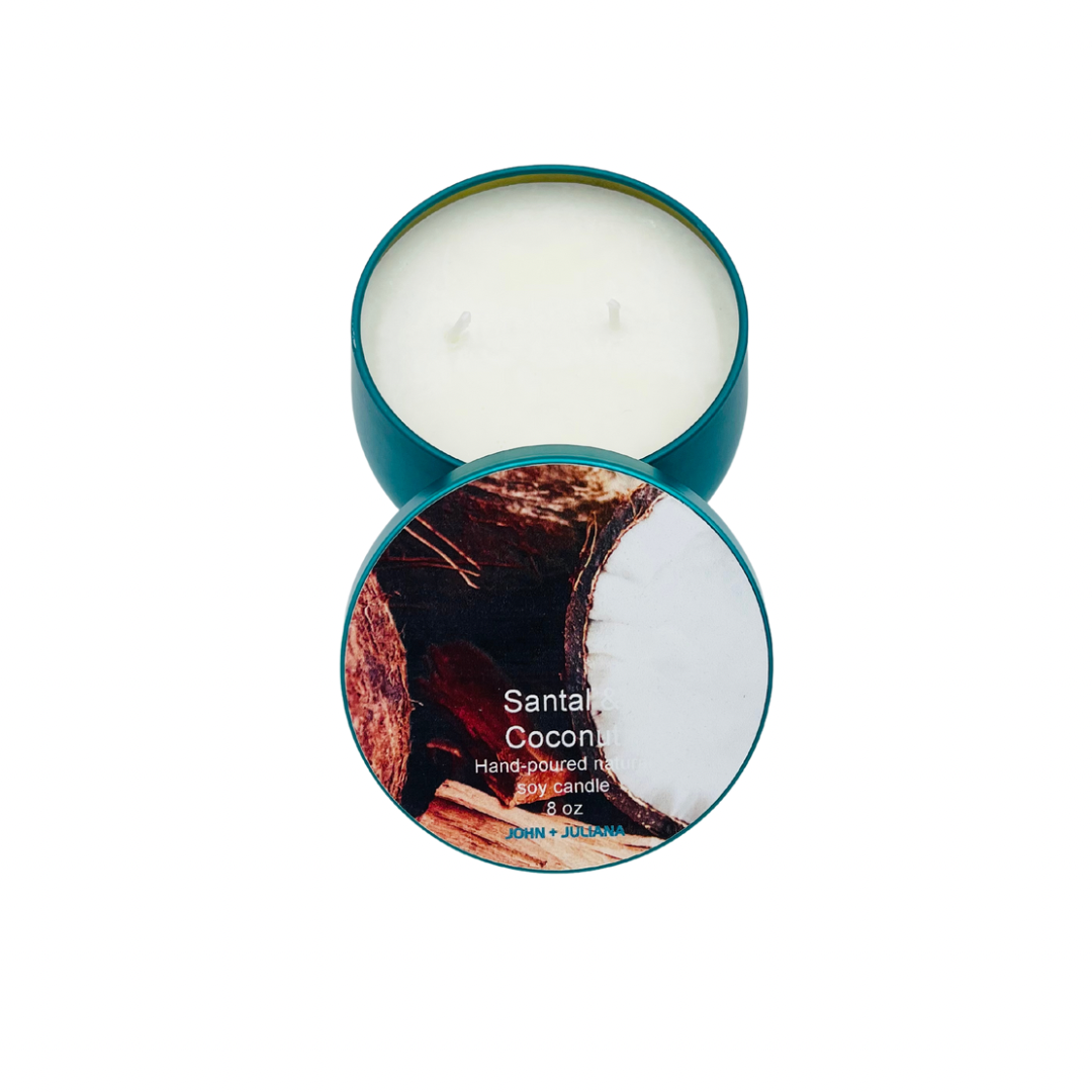 8 Oz Natural Soy Candle
