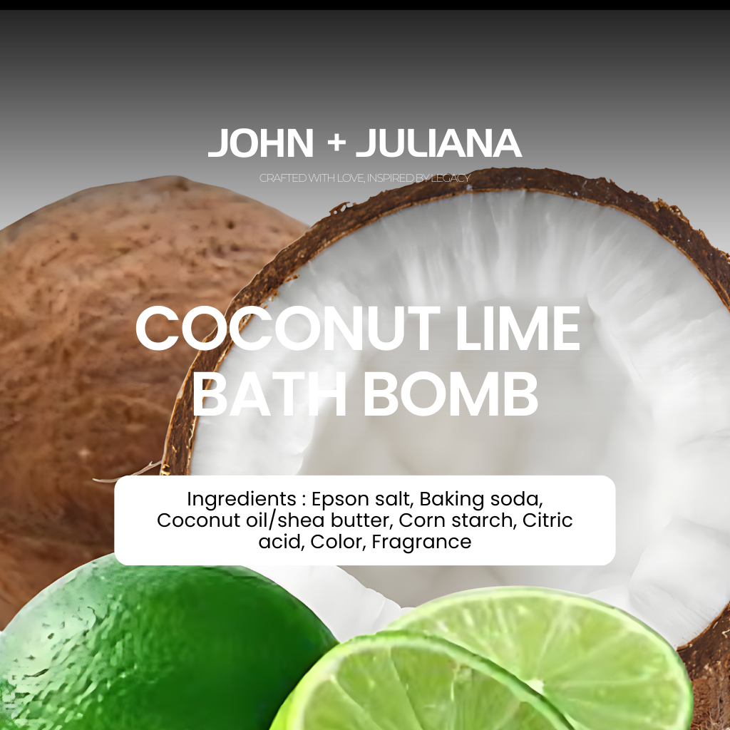Bath Salt & Bath Bomb | Coconut Lime