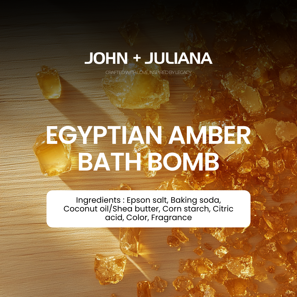 Bath Salt & Bath Bomb | Egyptian Amber