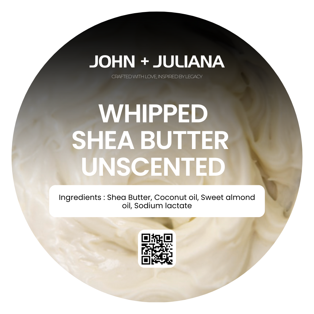 J+J Body Butter | Whipped White Shea Butter - Unscented