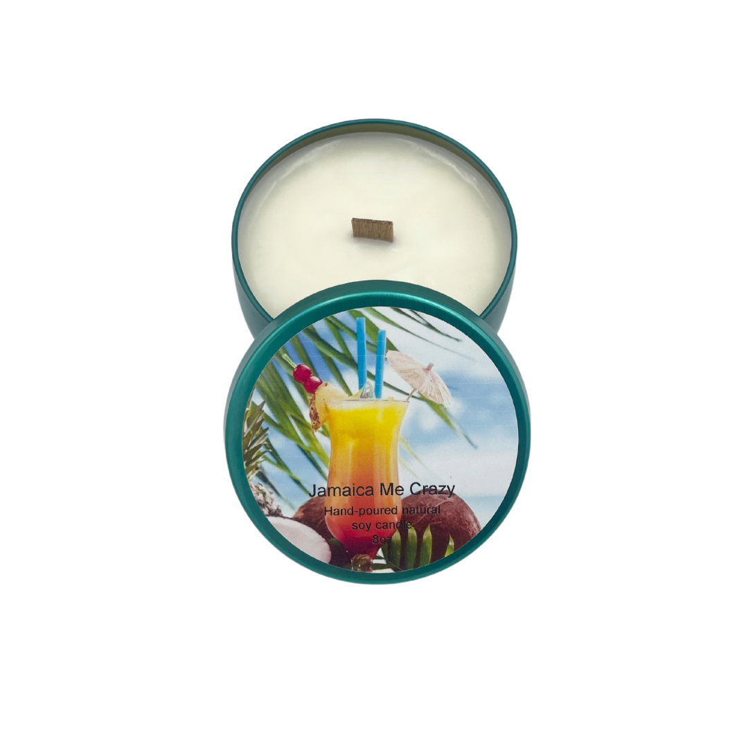 8 Oz Natural Soy Candle