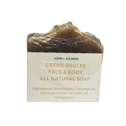 J+J Handmade Soap | Creme Brulee