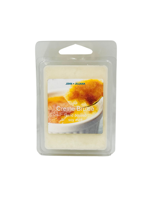 J+J Soy Wax Melts | Creme Brulee