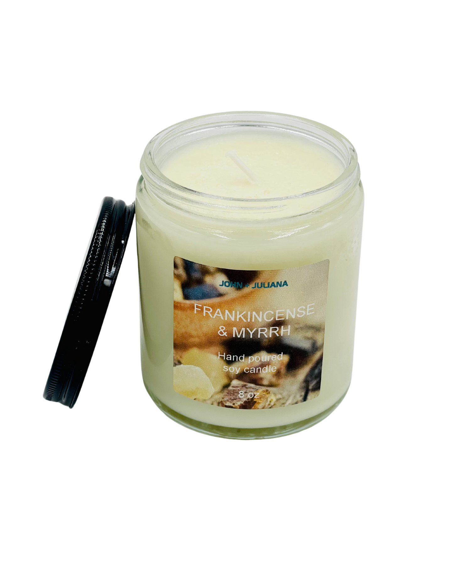 8 Oz Natural Soy Candle