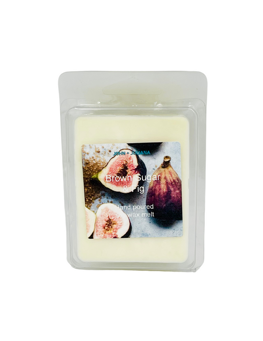 J+J Soy Wax Melts | Brown Sugar & Fig