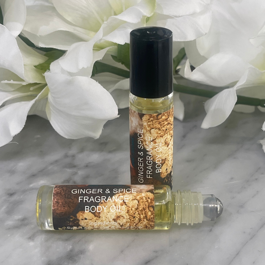 J+J Body Fragrance Roller | Ginger & Spice