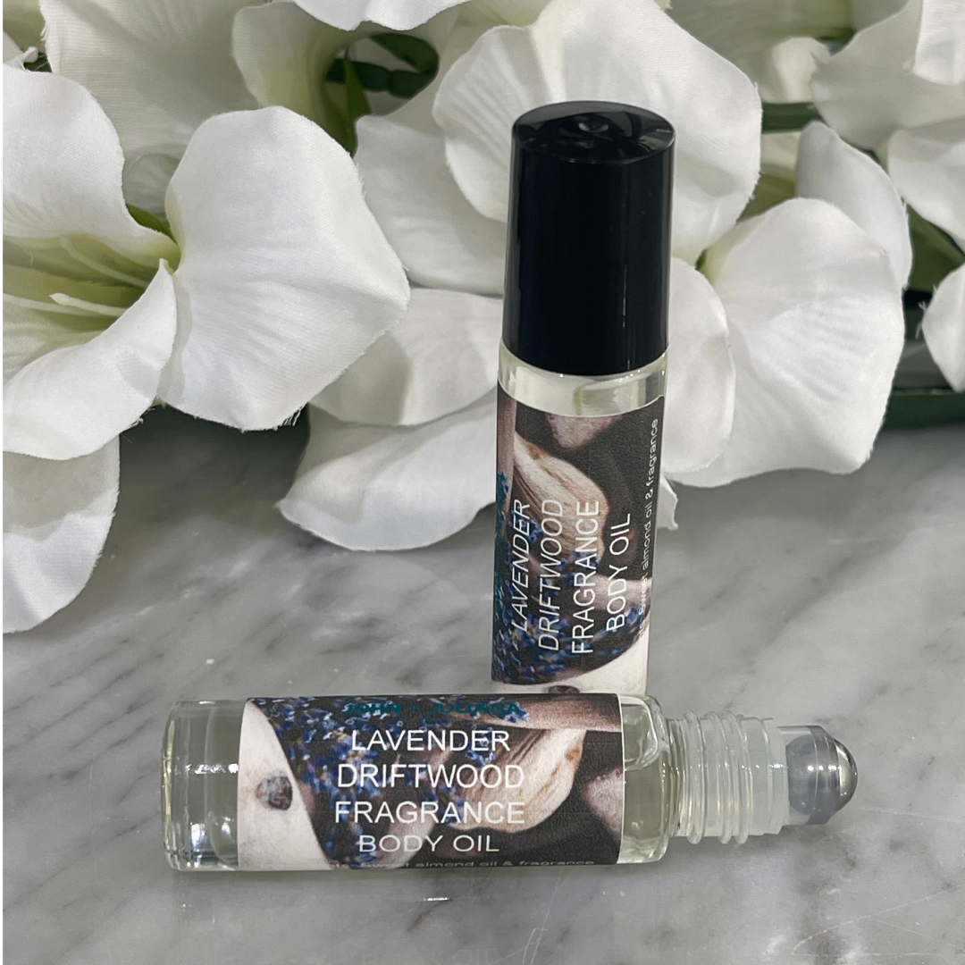 J+J Body Fragrance Roller | Lavender Driftwood