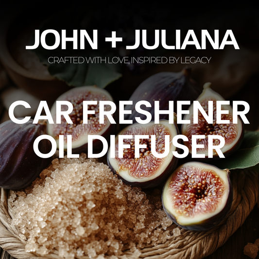 J+J Car Freshener/Diffuser | Brown Sugar & Fig