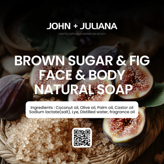 J+J Handmade Soap | Brown Sugar & Fig