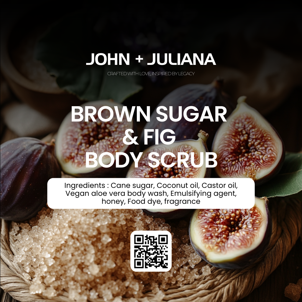 J+J Sugar Scrub | Brown Sugar & Fig