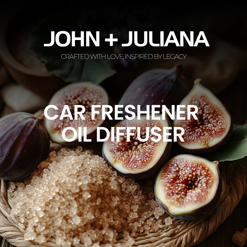 J+J Car Freshener/Diffuser | Brown Sugar & Fig