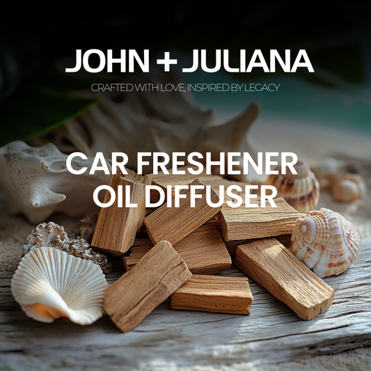 J+J Car Freshener/Diffuser | Caribbean Teakwood