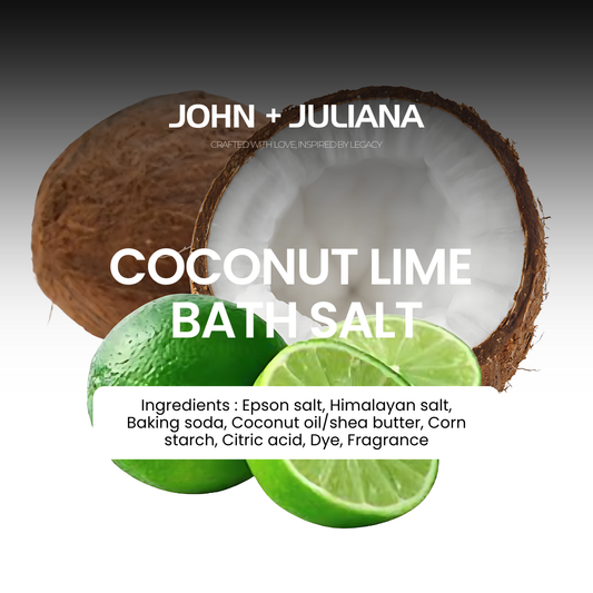 Bath Salt & Bath Bomb | Coconut Lime