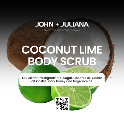 J+J Sugar Scrub | Coconut Lime