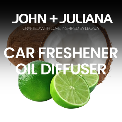 J+J Car Freshener/Diffuser | Coconut Lime