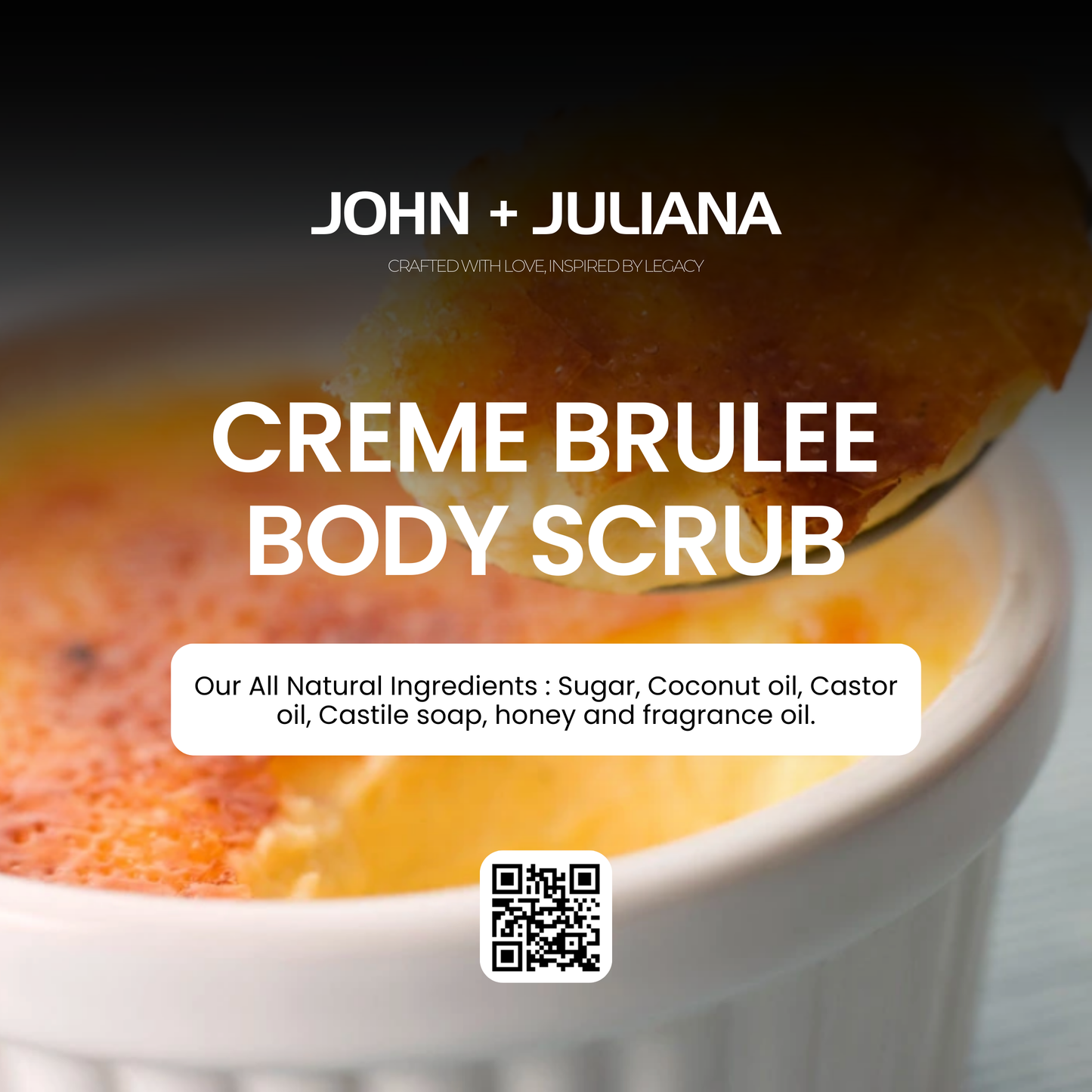 J+J Sugar Scrub | Creme Brulee