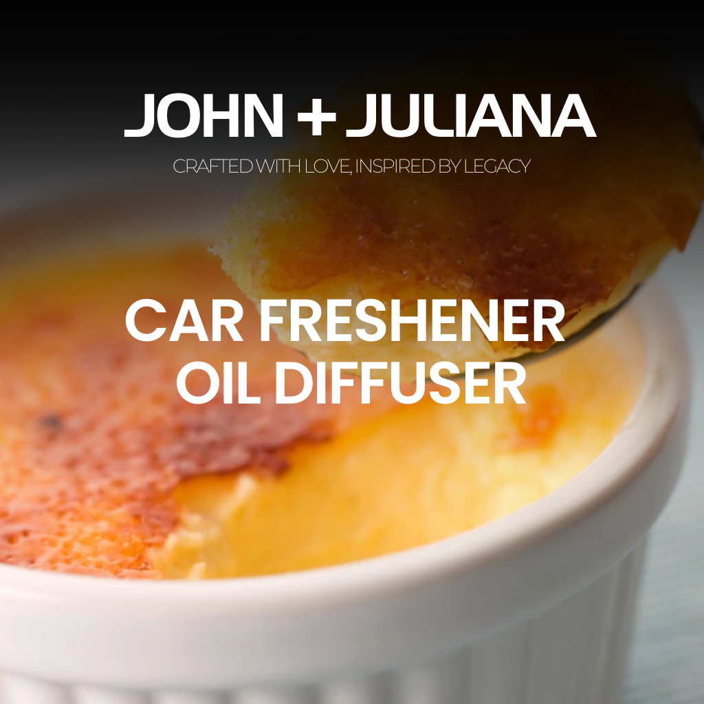 J+J Car Freshener/Diffuser | Creme Brulee