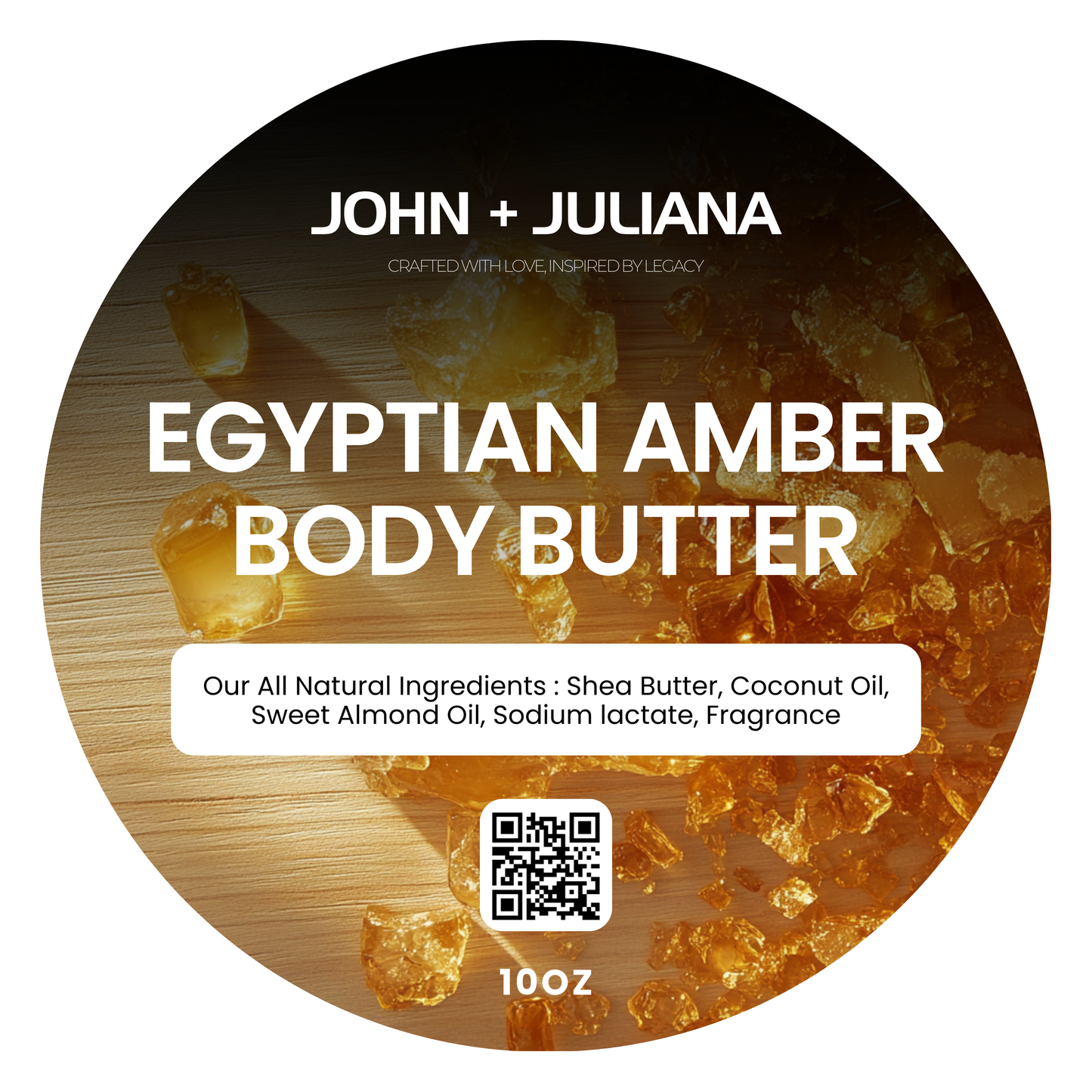 J+J Body Butter | Egyptian Amber