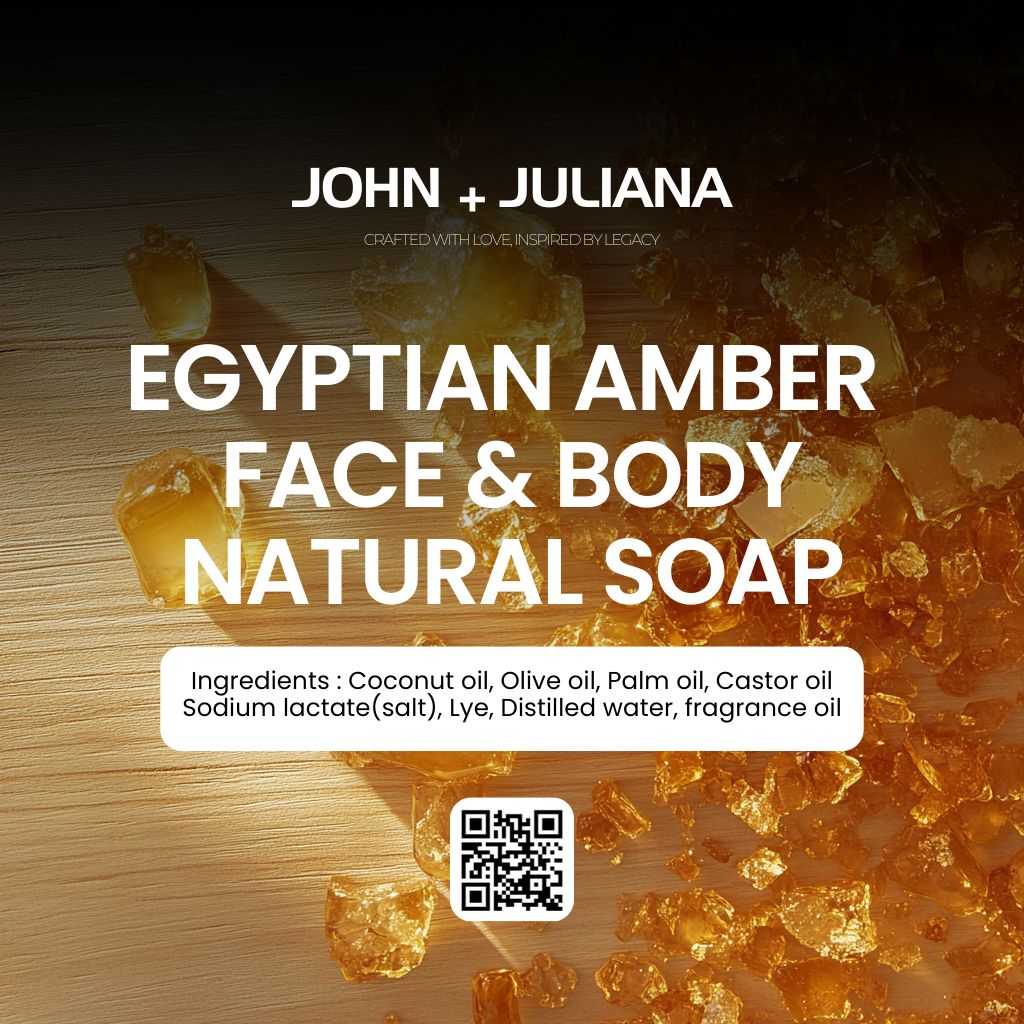 J+J Handmade Soap | Egyptian Amber