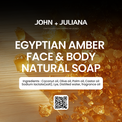 J+J Handmade Soap | Egyptian Amber