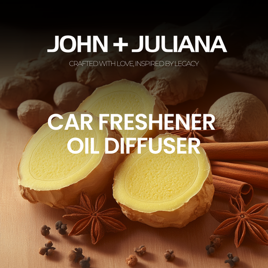 J+J Car Freshener/Diffuser | Ginger & Spice