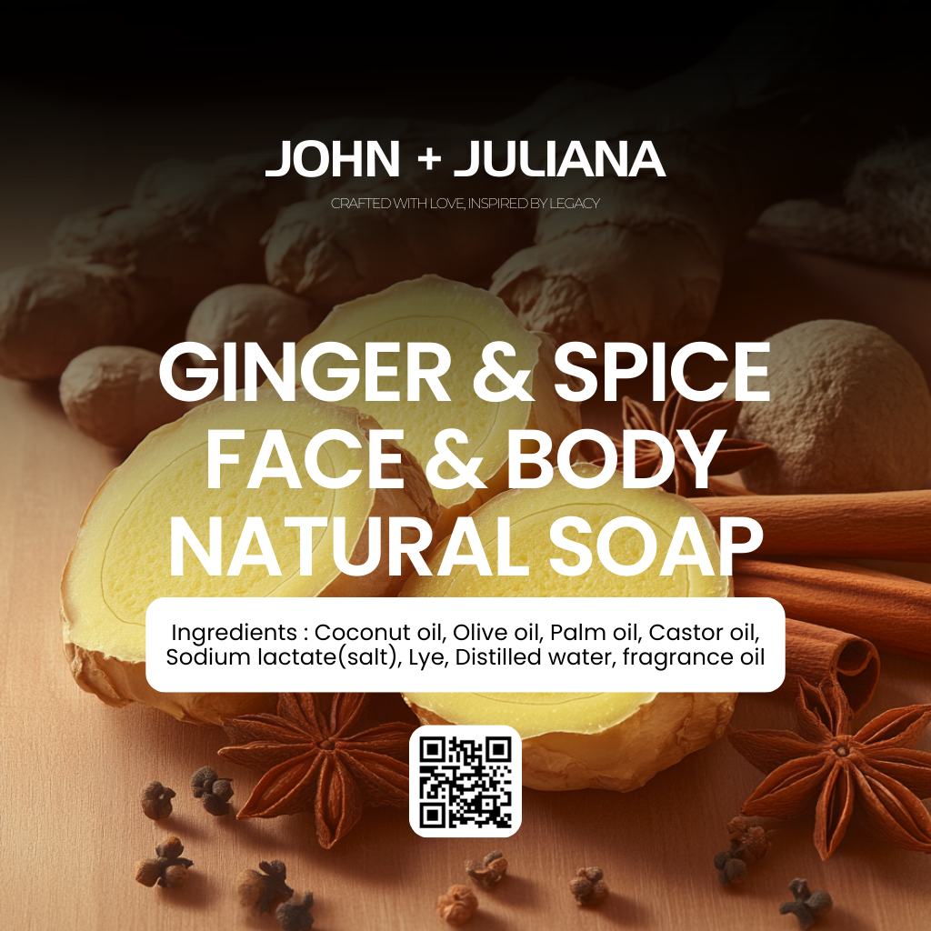 J+J Handmade Soap | Ginger & Spice