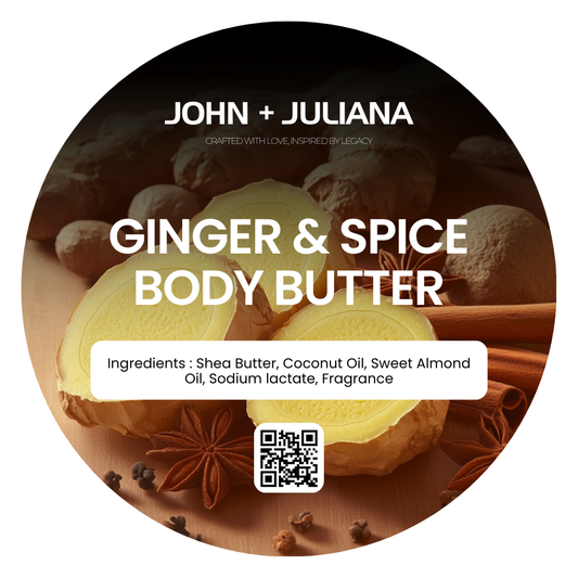 J+J Body Butter | Ginger & Spice