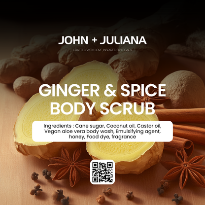 J+J Sugar Scrub | Ginger & Spice