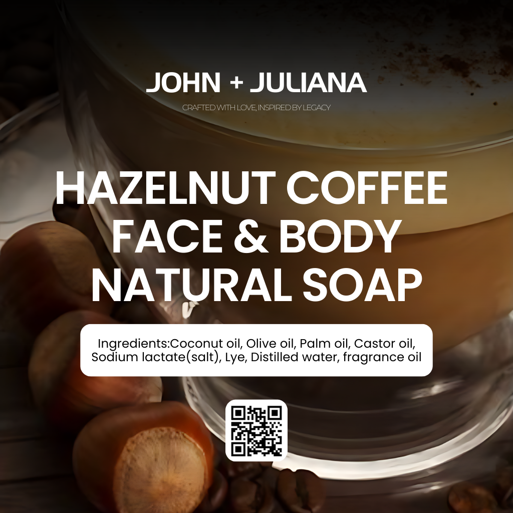 J+J Handmade Soap | Hazelnut Coffee