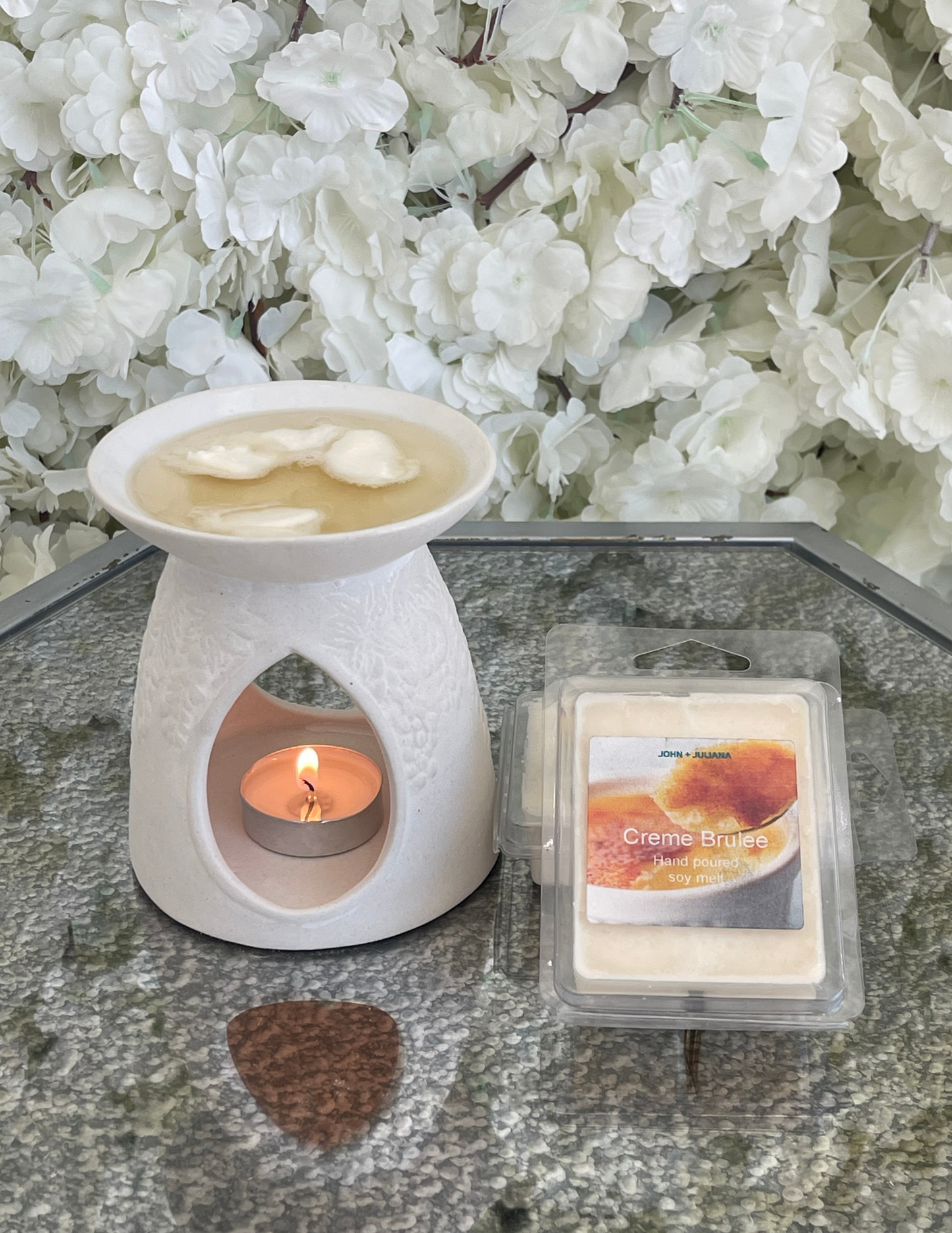 J+J Soy Wax Melts | Creme Brulee