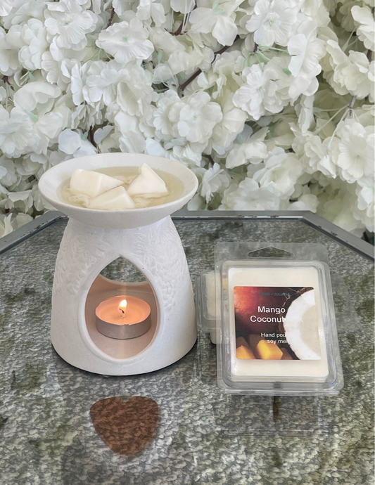 J+J Soy Wax Melts | Mango & Coconut Milk