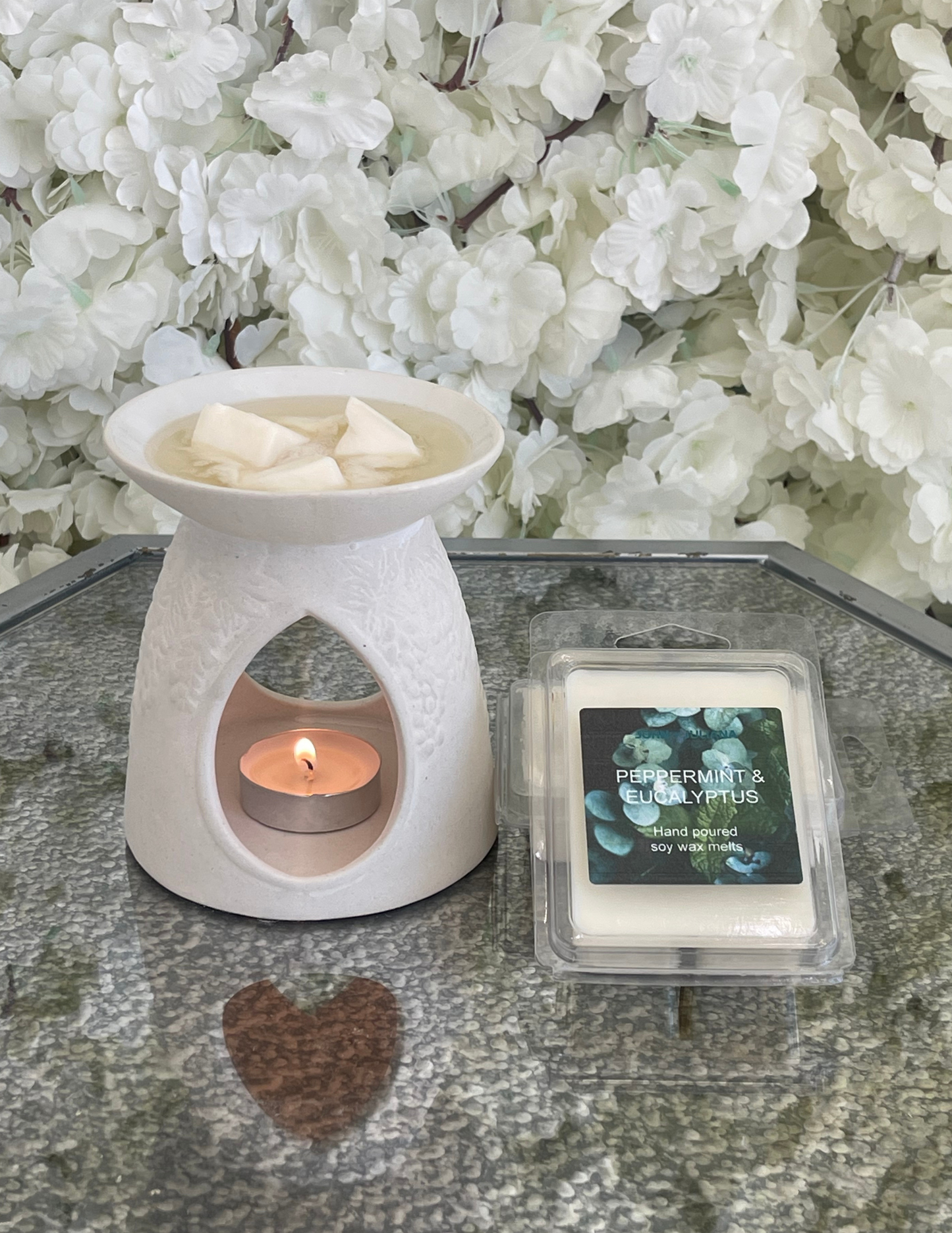 J+J Soy Wax Melts | Peppermint & Eucalyptus