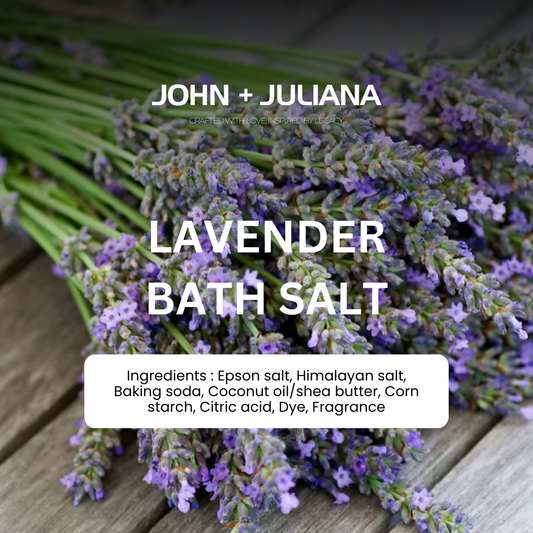 Bath Salt & Bath Bomb | Lavender