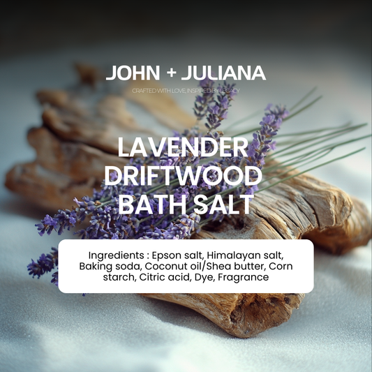 Bath Salt & Bath Bomb | Lavender Driftwood