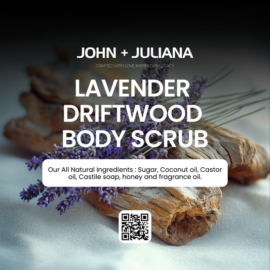 J+J Sugar Scrub | Lavender Driftwood