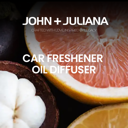 J+J Car Freshener/Diffuser | Grapefruit & Mangosteen