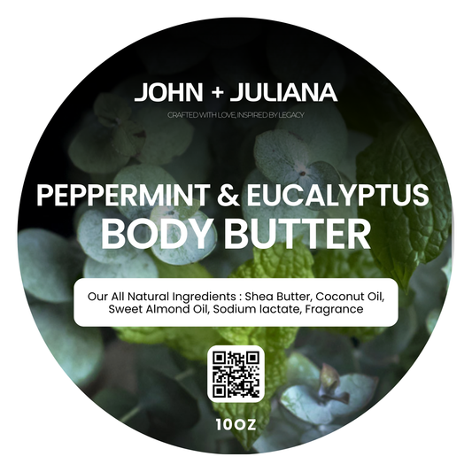 J+J Body Butter | Peppermint & Eucalyptus