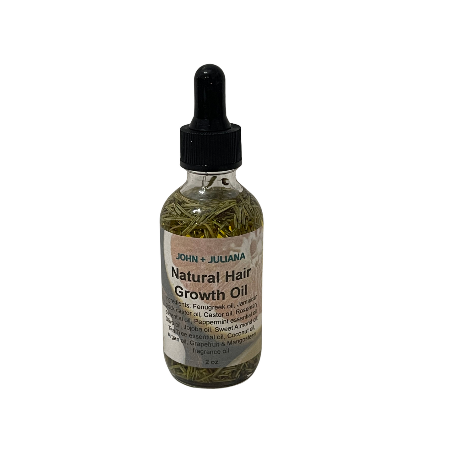 J+J | Natural Hair Growth Oil | Grapefruit & Mangosteen