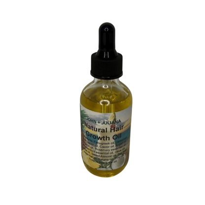 J+J | Natural Hair Growth Oil | Tropical Colada