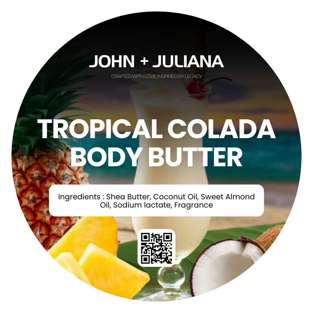 J+J Body Butter | Tropical Colada