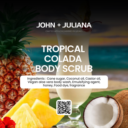 J+J Sugar Scrub | Tropical Colada