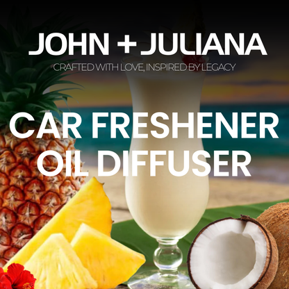 J+J Car Freshener/Diffuser | Tropical Colada